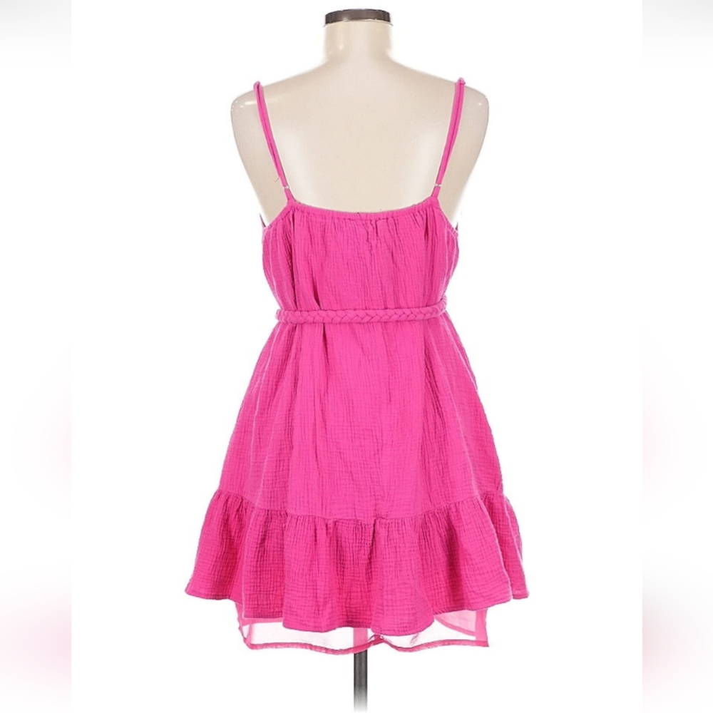 Lulu's Medium Dress Hot Pink - Picture 2 of 4